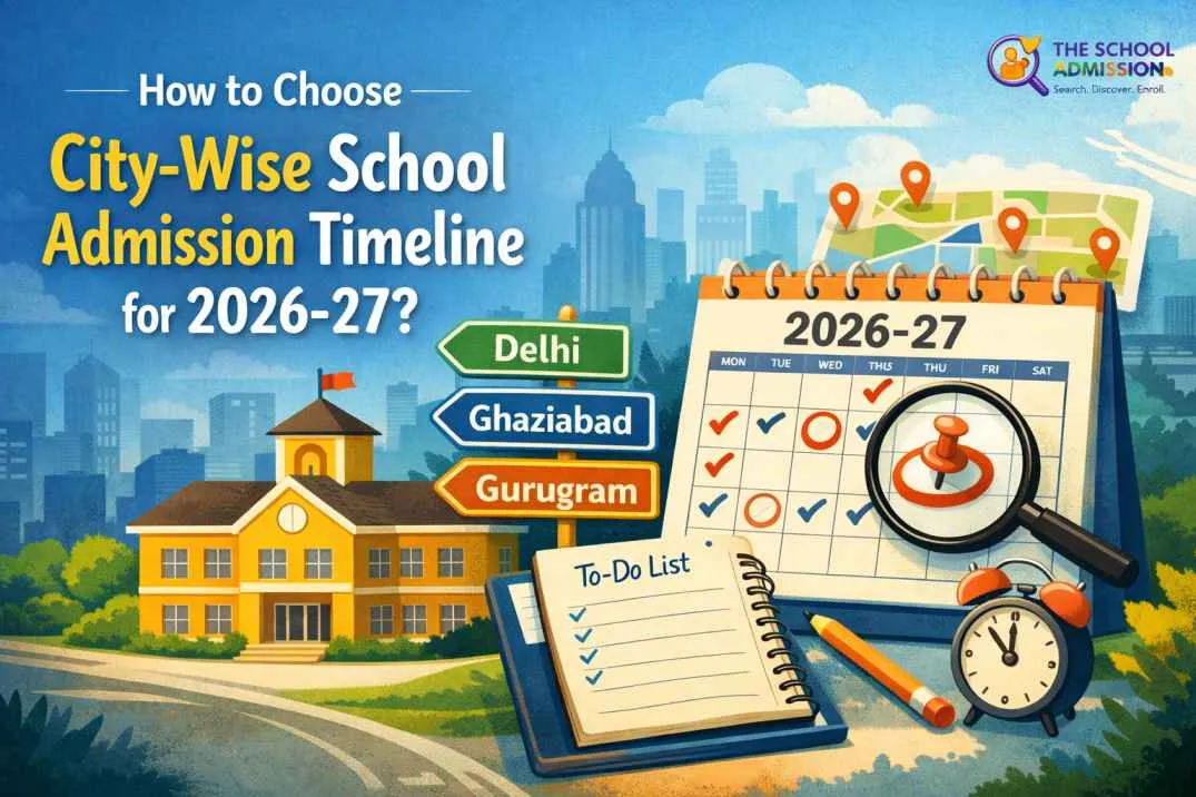 How to Choose City-Wise School Admission Timeline for 2026-27?