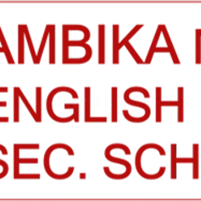 Ambika Mata English Medium School logo