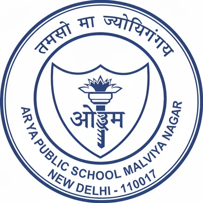 Arya Public School logo