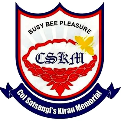 Colonel Satsangi's Kiran Memorial Public School logo