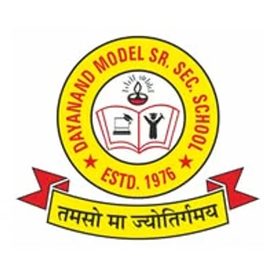 Dayanand Model Senior Secondary School logo