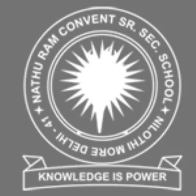Nathu Ram Convent Senior Secondary School logo