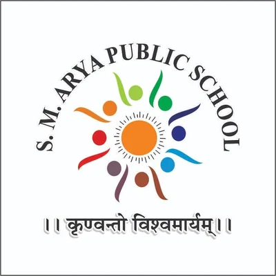 SM Arya Public School logo